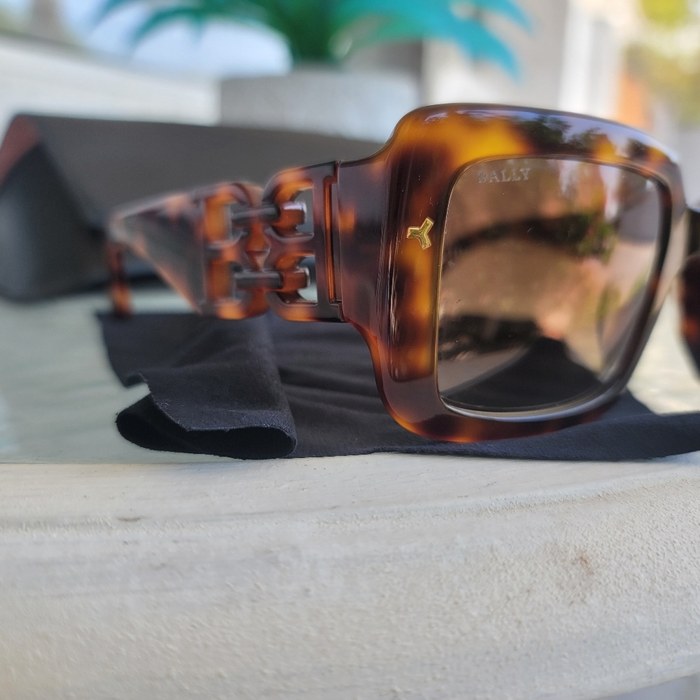 Bally Tortoise Sunglasses - Picture 6 of 12